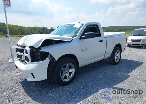 2017 Ram 1500 Express 4X4 6'4 Box from USA, damaged, VIN 3C6JR7AG8HG564704
